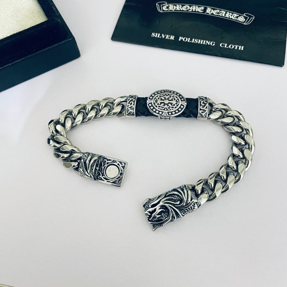 Chrome He@rts Crocus Plum Blossom ♣️ bracelet